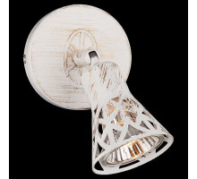 Спот Eurosvet Alaska 20027/1 белый с золотом