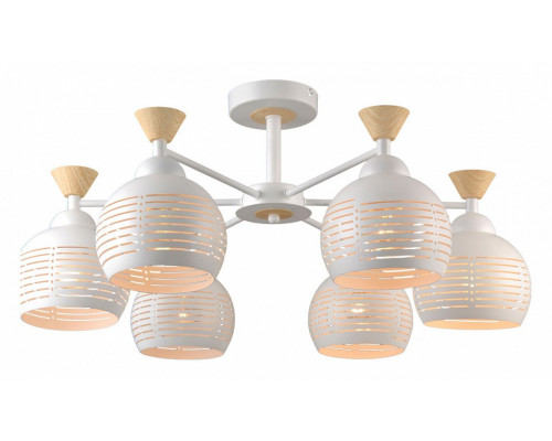 Люстра на штанге Natali Kovaltseva Stuttgart STUTTGART 81052-6C MATT WHITE