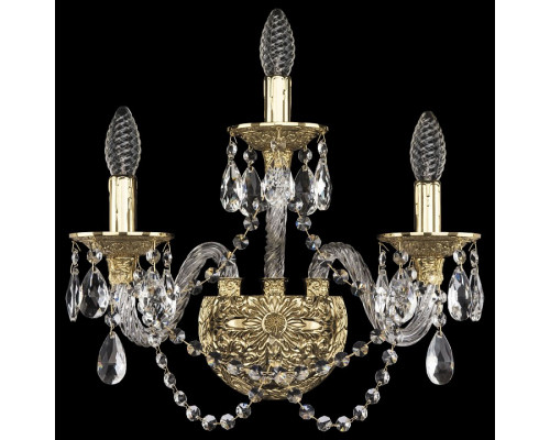 Бра Bohemia Ivele Crystal 1610 16102B/2+1/165 G