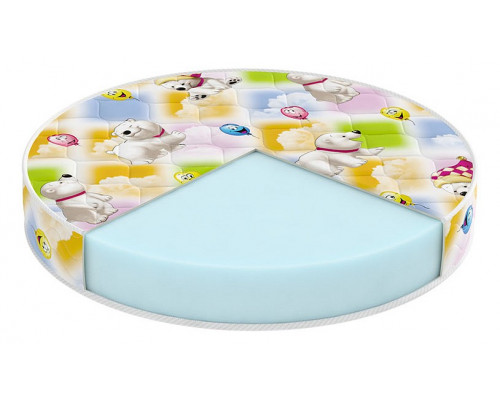 Матрас детский Round Kids Soft (Print) 760х760