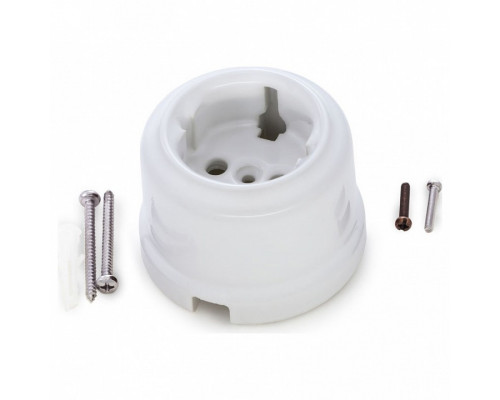 Корпус для розетки с заземлением Sun Lumen Керамика 058-988