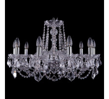 Подвесная люстра Bohemia Ivele Crystal 1402 1402/10/240/Ni/Leafs