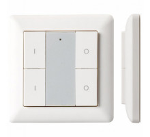 Панель-диммера клавишная накладная Arlight Knob SR-KN9550K4-UP White (KNX, DIM)