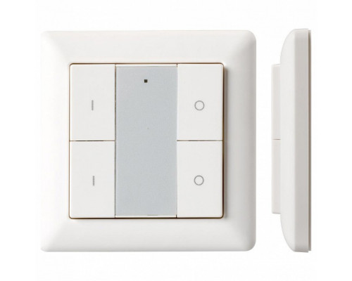 Панель-диммера клавишная накладная Arlight Knob SR-KN9550K4-UP White (KNX, DIM)