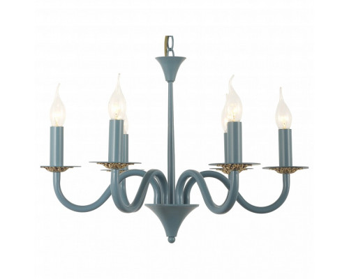 Подвесная люстра Arti Lampadari Pontone Pontone E 1.1.6 BLUE