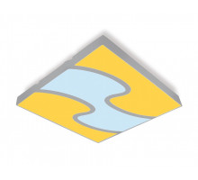 Накладной светильник Ambrella Orbital Parrus FP2403 WH/BK 288W D680*680