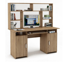 Стол компьютерный Лайт-6К СН