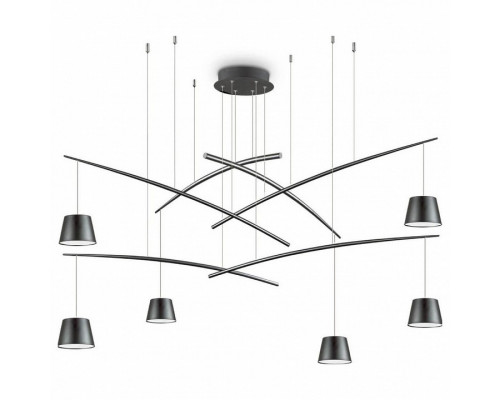 Подвесной светильник Ideal Lux Fish FISH SP6 NERO