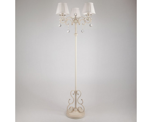 Торшер Eurosvet Ivin 12075/3F белый Strotskis