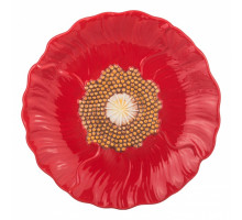 Блюдо декоративное (19 см) Маковый 358-853