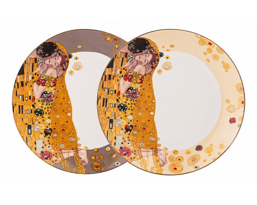 Набор из 2 тарелок глубоких Поцелуй 104-670