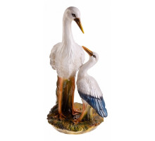 Статуэтка (30x25x54 см) Пара аистов 293-089