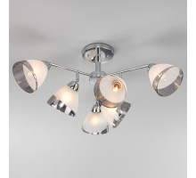 Люстра на штанге Eurosvet Paola 30126/6 хром