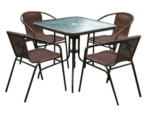 Набор уличный  Асоль-3 TLH-037AR2/070SR-70х70 R-05 Cappuccino