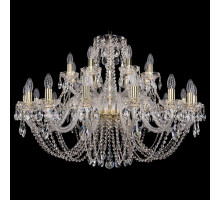 Подвесная люстра Bohemia Ivele Crystal 1406 1406/16+8/360/G