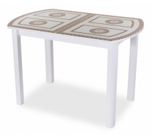 Стол обеденный Танго со стеклом