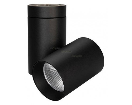 Светильник на штанге Arlight SP-POLO-SURFACE-TURN-R85-15W Day4000 (BK-BK, 40 deg) 027560