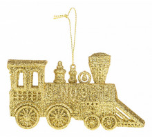 Елочная игрушка (6x12 см) Паровозик 858-156