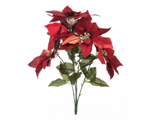 Букет (50 см) Пуансетия 241-1302