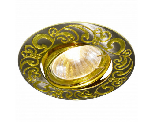 Комплект из 3 встраиваемых светильников Arte Lamp Legature A5108PL-3GA