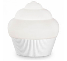 Настольная лампа декоративная Ideal Lux Cupcake CUPCAKE TL1 BIG BIANCO