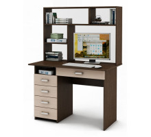 Стол компьютерный Лайт-4Я СН