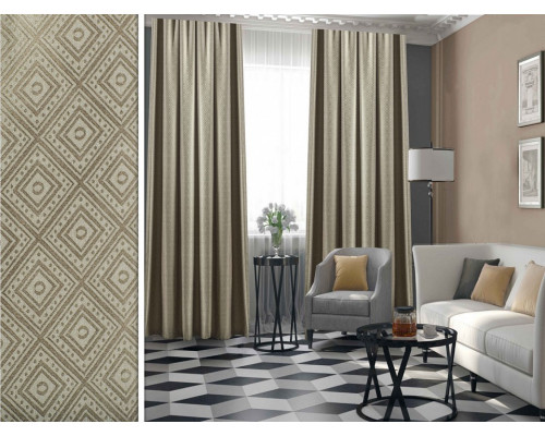 Портьера (140х270 см) 1 шт. Livia