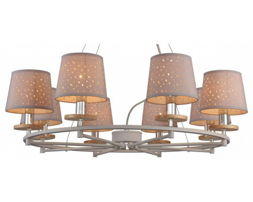 Подвесная люстра Natali Kovaltseva Lisbon LISBON 81055-8C SATIN WHITE