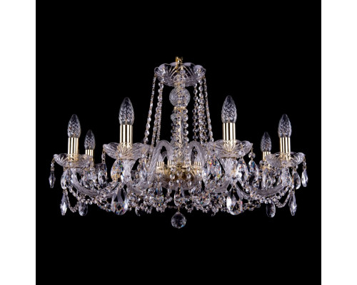 Подвесная люстра Bohemia Ivele Crystal 1402 1402/8/240/G