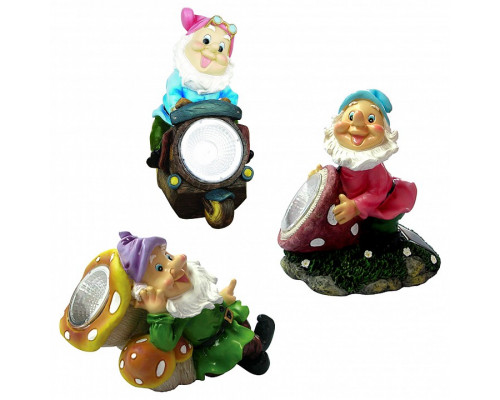 Набор из 6 световых фигур Globo Solar D 33101