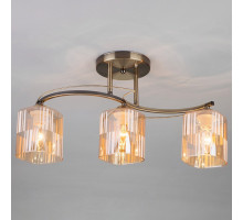 Люстра на штанге Eurosvet Susan 30124/3 античная бронза