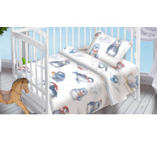 Постельное белье детское Пингвинята