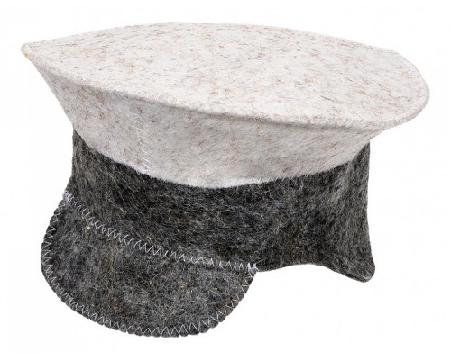 Шапка для бани универсальная Фуражка