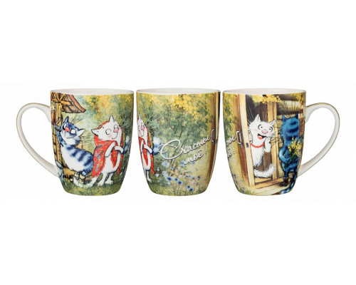 Кружка (350 мл) Счастье мое 104-626