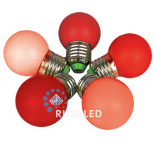 Лампа светодиодная G45 E27 220В 2Вт NONEK RL-B-E27-G45-2W-R