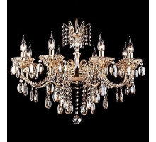 Подвесная люстра Eurosvet Reinis 10025/8 золото/тонированный хрусталь Strotskis