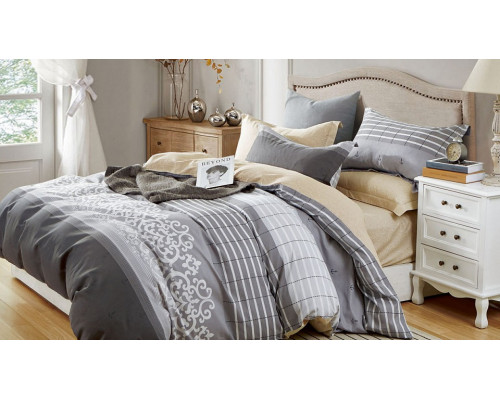 Постельное белье евростандарт Satin de Luxe 783-SK