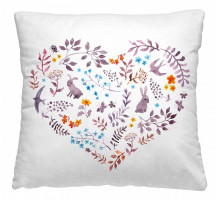 Подушка декоративная (40x40 см) Сердце