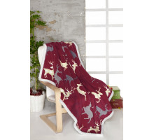 Плед (130x160 см) Crimson