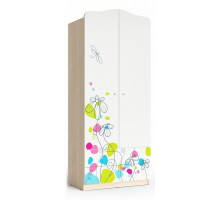 Шкаф платяной Цветы