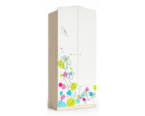Шкаф платяной Цветы