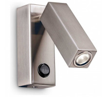 Бра Ideal Lux Page PAGE AP SQUARE NICKEL