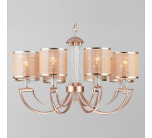 Подвесная люстра Eurosvet Licata 60099/8 перламутровое золото