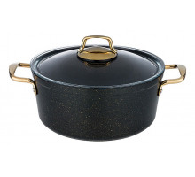 Кастрюля (3.5 л) Agness Премиум Черное золото 936-213
