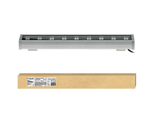 Накладной светильник Uniel ULF-Q552 ULF-Q552 9W/WW IP65 SILVER картон