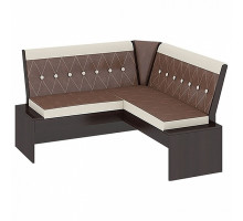 Диван Кантри мини Т2 венге/темно-коричневый