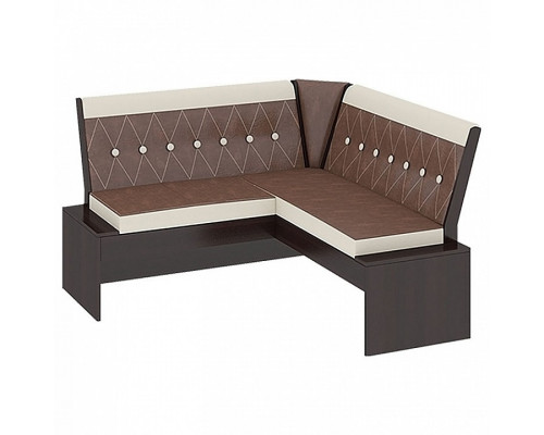 Диван Кантри мини Т2 венге/темно-коричневый