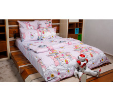 Постельное белье полутораспальное Кошечки-Принцессы