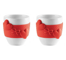 Набор из 2 кружек (80 мл) Love 11490055