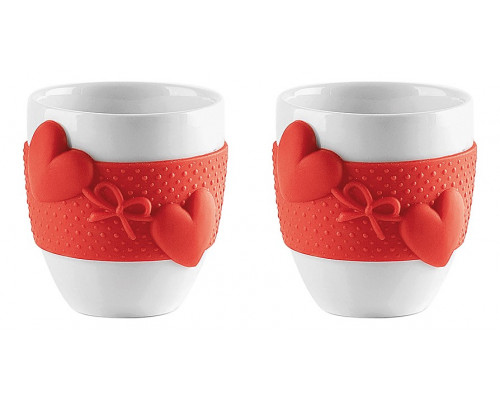Набор из 2 кружек (80 мл) Love 11490055